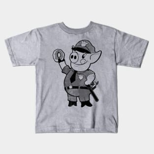 Police Pig Kids T-Shirt